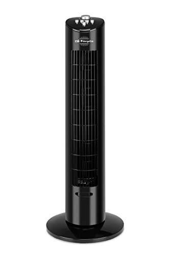 Ventilador de Torre ORBEGOZO TW 0800 (3 velocidades - 50 W - Diâmetro: 80 cm) Orbegozo - Ventoinhas de mesa e de pedestal - 3 velocidades, 60W, bandeja aromas, oscilante, temporizador