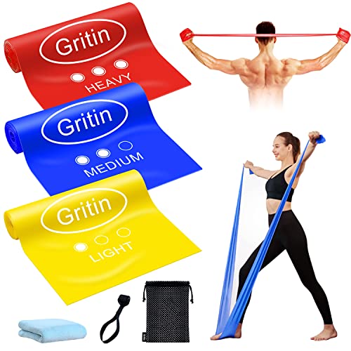 Faixa Elástica GRITIN (Multicor - Espuma) Gritin - Bandas de exercício - multicor, espuma, 20 kg, 120x30 cm