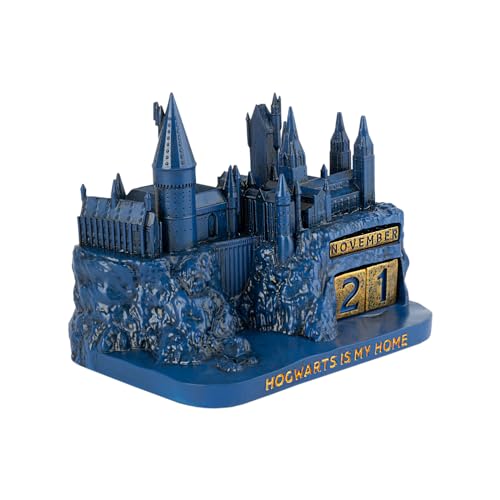 Calendário Perpétuo HARRY POTTER Hogwarts 3D Grupo Erik Editores, S.L. - Calendários, organizadores e planejadores - calendário perpétuo, Harry Potter, hogwarts 3d, resina, pintado à mão
