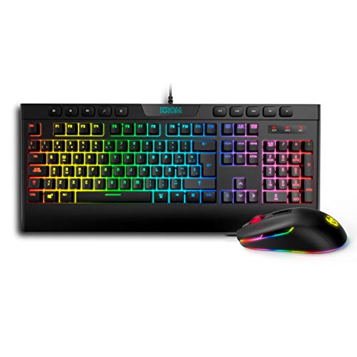 Teclado KROM Kalyos (Com Cabo - Layout Espanhol) Krom - Conjuntos de acessórios de computador - cabo, layout espanhol