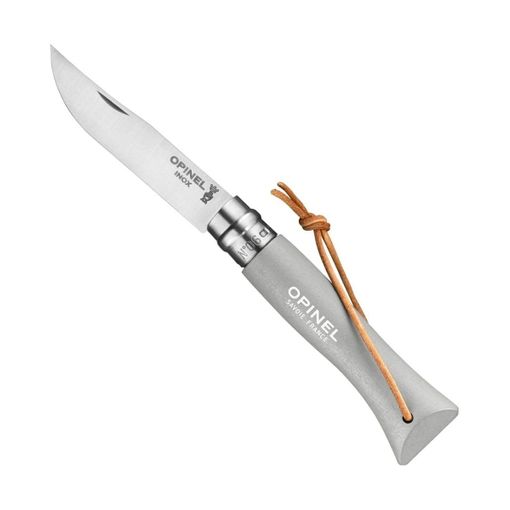 Canivete OPINEL Nº6 VRI Cinzento (20 cm) Opinel - Facas de caça e sobrevivência - canivete, opinel, nº6, vri, cinzento, aço inoxidável