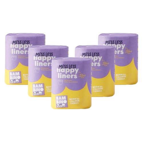 Fraldas BAMBINOMIO Pack 5 (Algodão - Branco) Bambino Mio - Banho e corpo - algodão, branco, biodegradável, 3 camadas