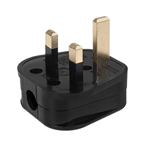 Adaptador de energia MACLEAN MCE193 Preto VARIA GROUP - Terminais e conectores de fio - tomada EU, interior, universal, preto