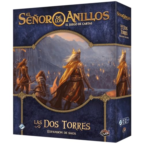 Jogo de Cartas ASMODEE O Senhor dos Anéis - As Two Towers (Idade Mínima Recomendada: 8 anos) Juegos - Jogos - estratégia, ação, El Senhor dos Anéis, 8 anos