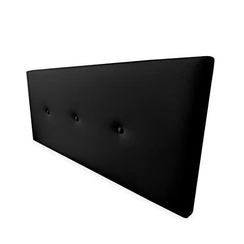 Almofada de Cabeceira SOMNIA Miami Preto (160x60cm) Somnia Descanso - Cabeceiras e peseiras - almofada, cabeceira, somnia, miami, preto