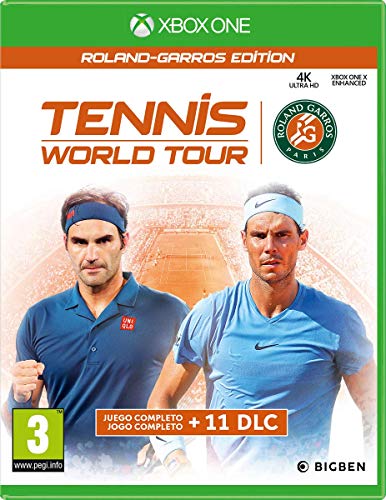 Jogo Xbox One Tennis World Tour Roland: Garros Edition (Desporto - M3) Bigben Interactive - Software de jogos de vídeo - tennis, xbox one, rafael nadal, pistas, desporto