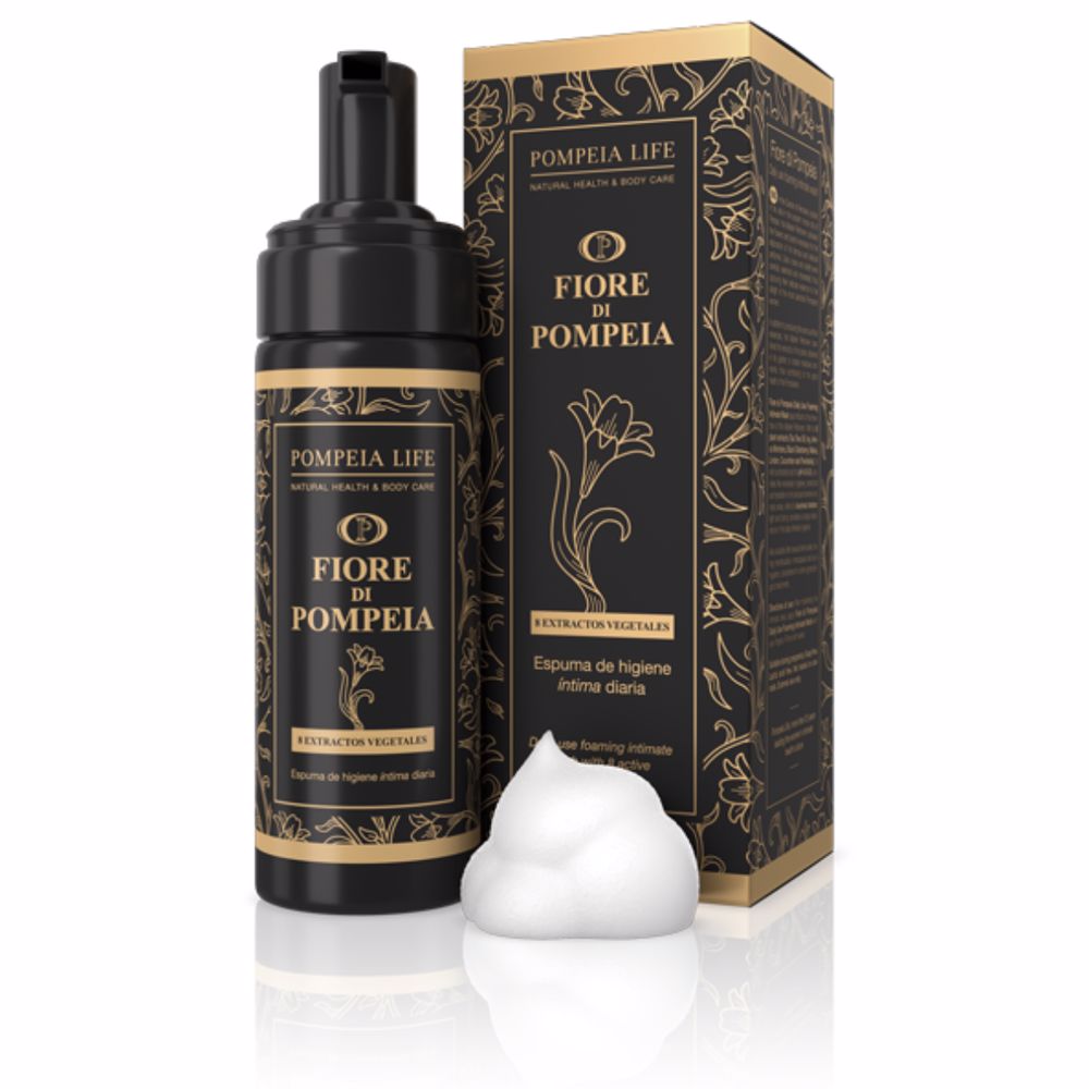 Espuma de higiene íntima diária 140ml FIORE DI POMPEIA Pompeia - Duches femininos e cremes - 140ml, higiene íntima, diária
