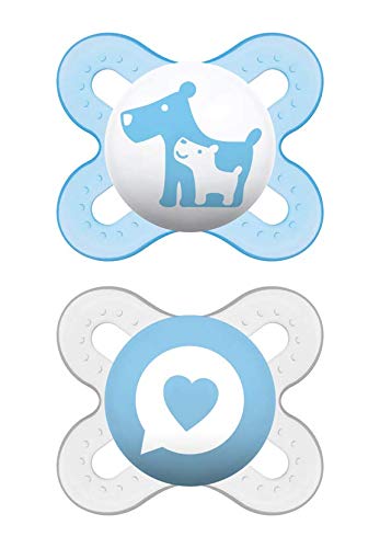 Chucha MAM Start Azul (2 Unidades) (0-2 Meses) MAM - Chupetas e mordedores - chupa, mam, start, azul, 2 unidades