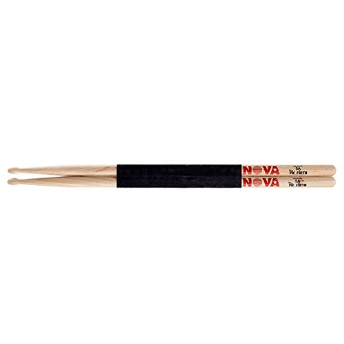 Baquetas Vic Firth Nova Olive Wood 5A (Bateria) Vic Firth - Acessórios para instrumentos musicais e orquestra - olive wood, nova, 5A, bateria
