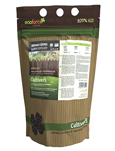 Abono Orgânico Cultivers para Gramíneas 1Kg Ecoforce - Adubos - orgânico, gramíneas, 1 kg