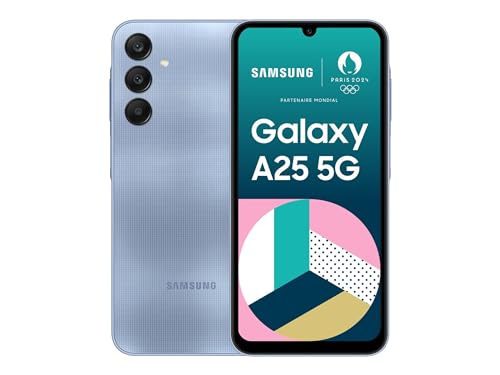 Smartphone SAMSUNG Galaxy A25 (6.4'' - 8 GB - 256 GB - Azul) SAMSUNG - Telemóveis - 6.4 polegadas, 8 gb, 256 GB, LED flash, 1080p