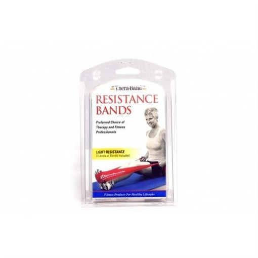 Conjunto de Bandas Térmicas para Fisioterapia THERABAND 3 Unidades Theraband - Bandas de exercício - elásticas, macias, fisioterapia, 3 unidades