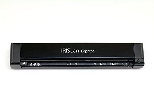I.R.I.S. IRIScan Express 4 USB Handheld scanner 1200 x 1200DPI A4 Preto IRIS - Digitalizadores - usb, handheld, 1200 dpi, a4, preto