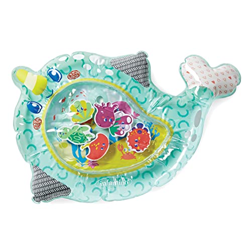 Tapete de Atividades INSUFLÁVEL Infantino Sea Unicórnio INFANTINO - Brinquedos - insuflável, 6 amigos marinhos, capacidades sensoriais, fácil de encher