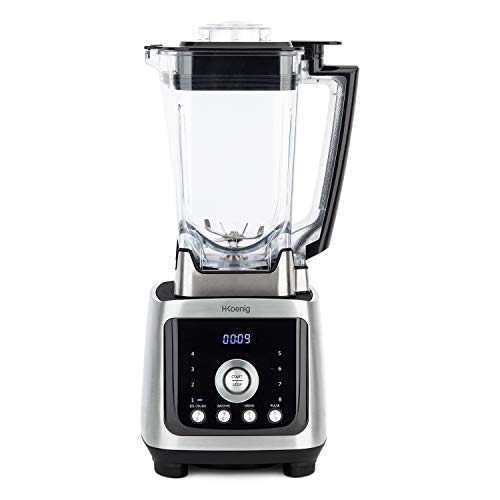 Liquidificador H.KOENIG Power+ MXH880 (2000 W - 2 L) H.Koenig - Batedeiras e liquidificadores - 2000 W, 2 L, 8 velocidades, sistema de segurança