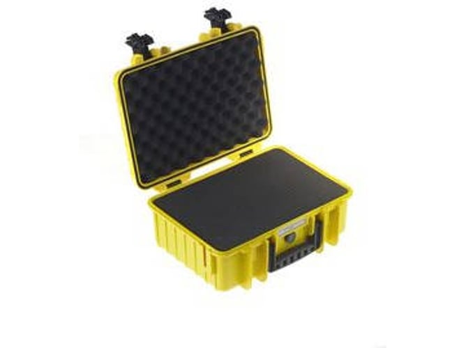 Mala de Fotografia BWIPESLITE4000YSI (Amarelo - 40x30x15cm) B&W - Caixas secas - polipropileno, universal, resistente ao pó, à prova de água