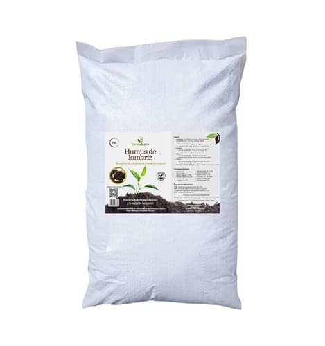 Abonos Orgânicos 100% Naturais Ecológicos Lombriz Vermelha 12Kg VERMIDUERO - Adubos - 100% naturais, ecológicos, lombriz vermelha, 12kg