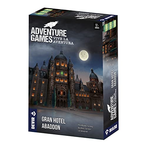 Jogo de Tabuleiro DEVIR Adventure games: Gran hotel abbadon Devir Iberia - Jogos - jogo de tabuleiro, aventura, gran hotel abbadon