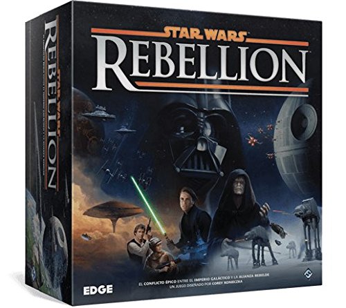 Jogo de Tabuleiro HASBRO GAMING Rebellion Fantasy Flight Games - Livros - miniaturas, cartas, dados, peças de jogo