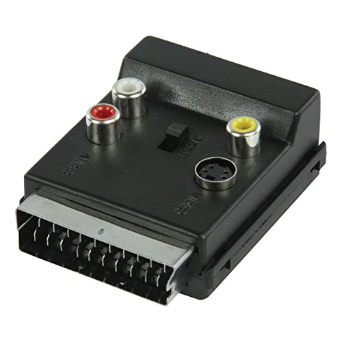 Adaptador VALUELINE (VGA e RCA - S-Video, RCA e Scart - 10 m) Valueline - Adaptadores de cabos de áudio e vídeo - scart, s-video, RCA, 10m