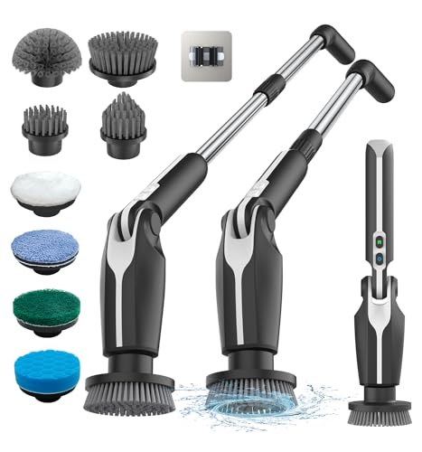 Escova de Limpeza LEEBEIN 2024 (Bateria) Leebein - Aspiradores de pó e a vapor - bateria, giratoria, 8 cabeças, velocidades