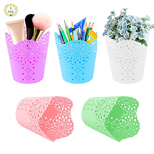 Suporte para canetas Haisheng 5PCS | Cinzento, Laranja, Rosa, Verde, Branco Haisheng - Organizadores de mesa - suporte, canetas, haisheng, cinzento, laranja, rosa, verde, branco