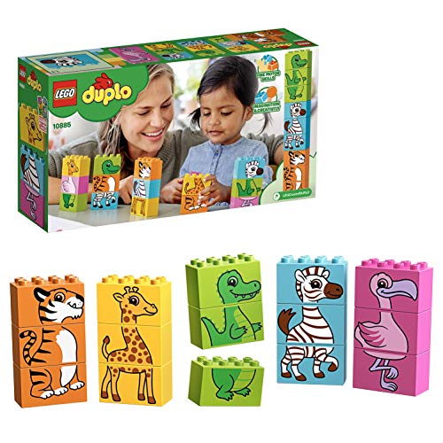 LEGO Duplo - My First Puzzle (Idade Mínima Recomendada: 2 anos) LEGO - Brinquedos - 2 anos, motricidade fina, puzzle infantil, animais simpáticos
