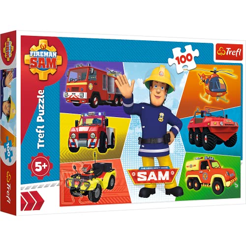 Puzzle TREFL Automóveis (Idade Mínima: 5 - 100 Peças) Trefl - Quebra-cabeças de encaixar - puzzle, trefl, automóveis, idade mínima 5, 100 peças, madeira