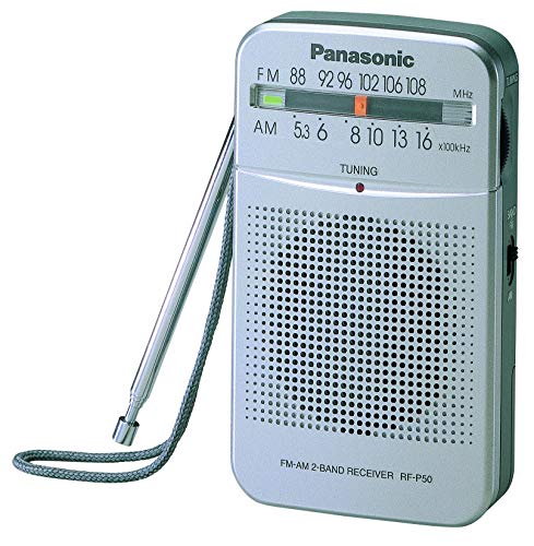 Rádio PANASONIC RF-P50D (Digital - Preto) Panasonic - Áudio - rádio, portátil, digital, sintonizador analógico, frequência FM, potência de saída