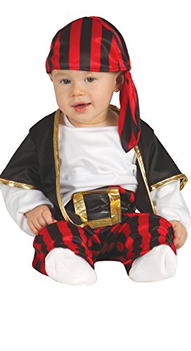 Fato de Menino LIRAGRAM ESPAÑOLA Pirata (Tam: 0.5 Anos) Guirca - Fantasias - pirata, ajustável, multicolor
