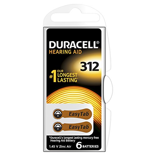 Pilhas DURACELL DA312 (6 unidades - Pilha de água) Duracell - Baterias de uso geral - pilha de água, duracell, da312