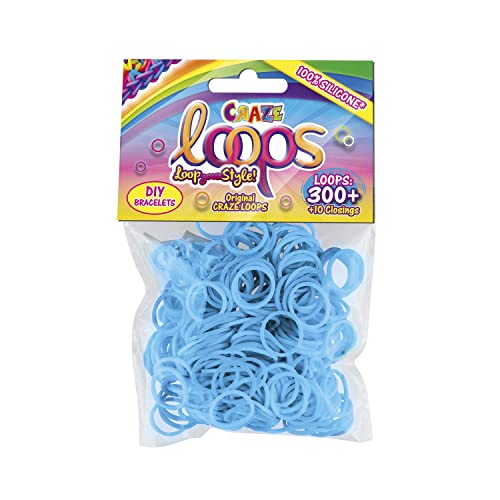 Brinquedo de Trabalhos Manuais CRAZE Loops (5 anos) CRAZE - Elásticos - motricidade fina, destreza manual, observação, 5 anos