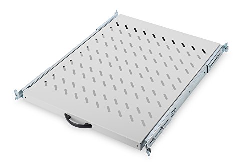 Acessório Rack DIGITUS DN-19 FACHB-01-SL Digitus - Prateleiras de reposição - 2,5 kg, preto, metal, 3,2 kg