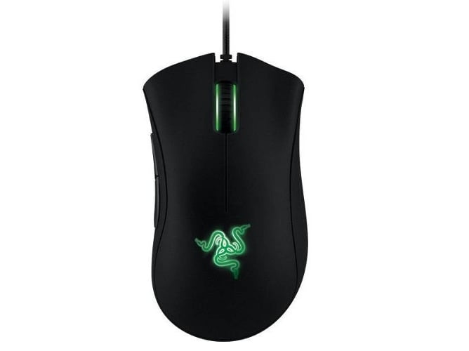 Rato Gaming RAZER Deathadder Essential (PC - USB) RAZER - Ratos e trackballs - sensor ótico, 6400 dpi, design ergonômico, usb