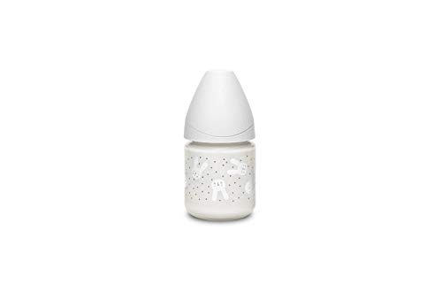Biberão SUAVINEX 120 Ml Coruja Cinzenta Suavinex - Biberões - biberão, suavinex, 120 ml, coruja cinzenta