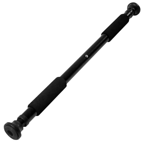 Barra de Dominadas DUAL SPORTS (Cromado - 90 cm) Gamefox - Exercício e fitness - cromado, 90 cm, fácil montagem, fixação em paredes
