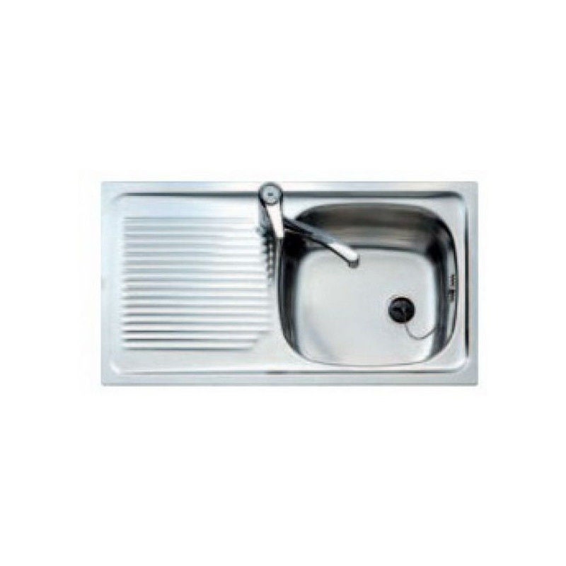 Tacho de Cozinha Teka E/50 1C1E.REVE 3010 | Aço inoxidável TEKA - Pias de cozinha e utilidade - teka, aço inoxidável