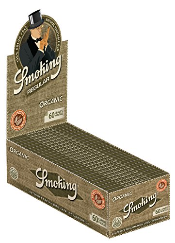 Papel para Fumar SMOKING Organic (50 folhas) Rizla - Papel de impressora e copiadora - papel, fumar, organic, 50 folhas