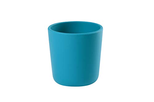 Beaba Glass in Silicone Blue 450 Ml Beaba Beaba - Copos - silicone, 450 ml, lavável à mão, azul