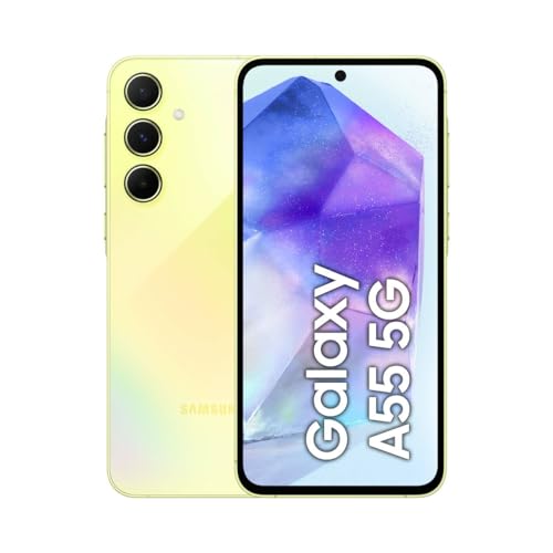 Smartphone SAMSUNG Galaxy A55 5G (6.6'' - 8 GB - 256 GB - Amarelo) SAMSUNG - Telemóveis - smartphone, samsung, galaxy a55 5g, 6.6 polegadas, Android 11, 8 GB RAM, 256 GB armazenamento