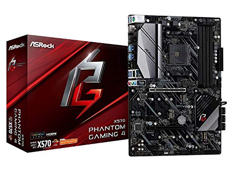 Motherboard ASROCK X570 Phantom Gaming 4 (Socket AM4 - AMD X570 - ATX) Asrock - Placas-mãe - x570, am4, ATX