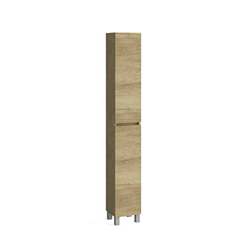 Armário de Casa de Banho BAICAL NEO (Branco - Melamina) Baikal - Conjuntos de móveis - 2 portas, 3 prateleiras, melamina, fácil de limpar
