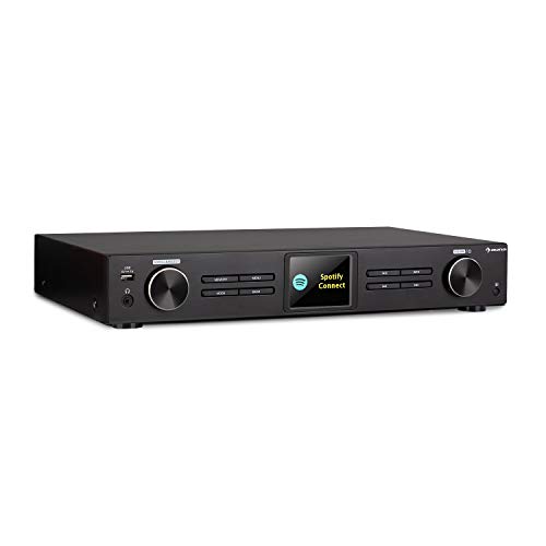 Rádio Despertador AUNA iTuner 320 Preto AUNA - Áudio - rádio despertador, sintonização internet, bluetooth, preto