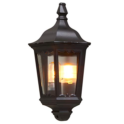 Candeeiro de Parede KONSTSMIDE Firenze Preto Konstsmide - Luminárias de parede - lanterna, preto, alumínio, exterior