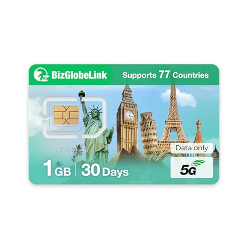 Cartão de Dados EIOTCLUB Prepaid Travel Card EIOTCLUB - Cartões pré-pagos e cartões sim para celular - 1gb, 30 dias, recarregável, carregar rápido