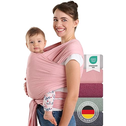 Laleni Capa Porta-Bebés Rosa (Algodão) Everbrent GmbH - Móveis para bebês e crianças pequenas - rosa, algodão