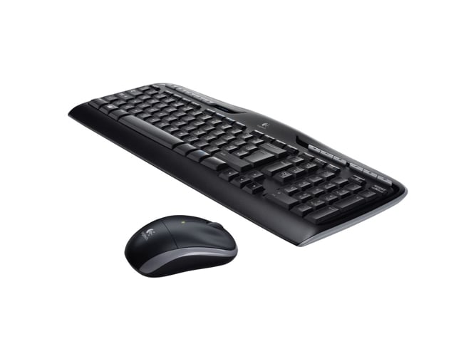Teclado LOGITECH MK330 (Wireless - Layout Espanhol) Logitech - Conjuntos de acessórios de computador - wireless, layout espanhol