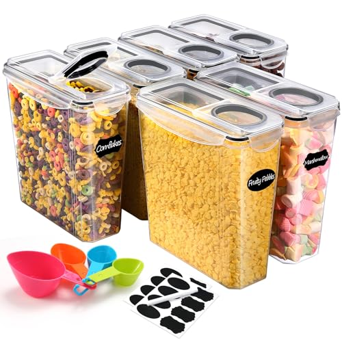 Caixa de Armazenamento de Comida YASHE 6 Peças YASHE GLOBAL INC - Recipientes de armazenamento de alimentos - 6 peças, resistentes, anti-estático, design moderno