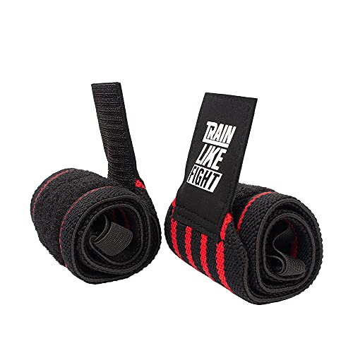 Muñequeras STRONG WRAPS Trainlikefight (S) TRAINLIKEFIGHT - Levantamento de peso - s, elástica, absorve humidade, aporta sujeção