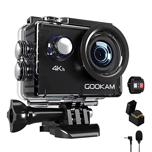 Action cam Gookam Go 2 (4K - 20 MP - Wi-Fi) GOOKAM - Câmaras de vídeo - action cam, gookam go 2, 4k, 20 mp, wi-fi